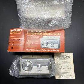 1f76-353 Emerson Vintage Energy-saving Clock Thermostat