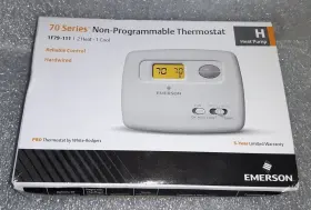 1f79-111 Emerson 1f79111 White Rodgers 70 Series Non-programmable Thermostats For Heat Pump