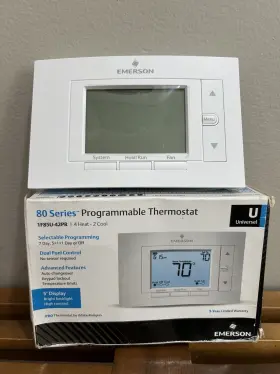 1f85u-42pr Emerson 1f85-42pr 4h-2c 7 Day Universal Programmable Thermostat Dual Fuel