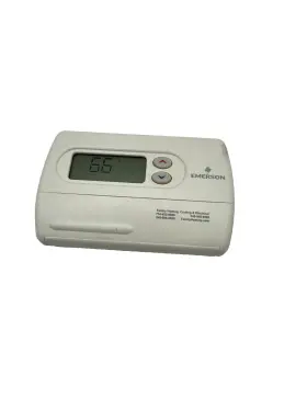 1f86-344 Emerson Single-stage Non-programmable Thermostat White Digital Display