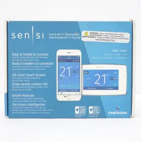 1f95u-42wfc Emerson Sensi Touch Wi-fi Thermostat Programmable Heat/cool New
