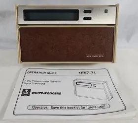 1f97-71 Emerson Vintage White-rodgers Thermostat Digital Comfort Set Ll Used