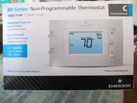 1t83c-1np Emerson 80 Series Thermostat Non-programmable Battery/electric