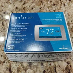 St75w Emerson 313110642627 Sensi Touch 7 Day Wi-fi Smart Thermostat Alexa Compatible
