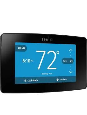 55968 Emerson St75 Wi-fi Touch Screen -smart Thermostat New Sealed Best Price Black