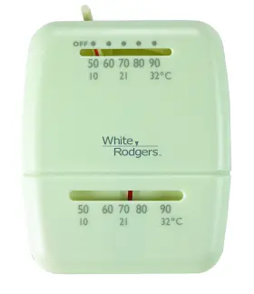 Emerson 756655175623 M30 White Heat-only Thermostat