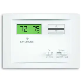 Np110 Emerson 789474837885 Non-programmable Single Stage Thermostat 4 0.5