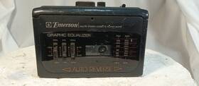 Emerson Ac2112 Am/fm Stereo Cassette Player Walkman Graphic Equalizer