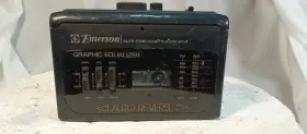 Ac2112 Emerson Am/fm Stereo Cassette Player Walkman Graphic Equalizer
