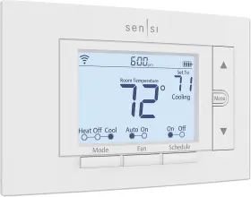 St55 Emerson Climate Technologies 445002814898 Sensi Smart Thermostat 100 Years Of Expertise Wi-fi Data Privacy Programmabl