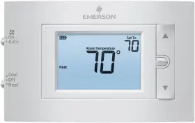 1f83c-11np Emerson Climate Technologies 445023848841 Conventional 1h/1c Non-programmable Thermostat White