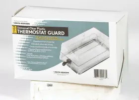 F29-0198 Emerson White Rodgers Heating And Cooling Lever Thermostat Guard Box