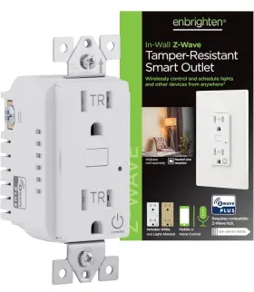 58449 Enbrighten Z-wave Plus Smart Receptacle Works With Alexa Google Assistant 700