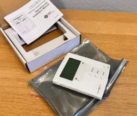 9e12fc00aed8c2a4 Energate Pioneer Z100 Smart Thermostat 109 Units Wholesale Not Tested