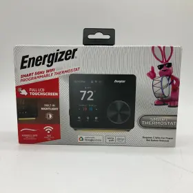 Etc6-1001-blk Energizer Smart 5ghz Wifi Programmable Touchscreen Thermostat New