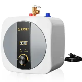 S312976 Erfei 2.5 Gallon Water Heater Electric 1500w 110v Small Tank Under Sink Heat