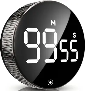 Sp-5238 Eshome Digital Kitchen Timers Magnetic Visual Timer Large Led Display Mag... Fast Ship