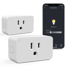 Evas Light 774388155996 Wifi Smart Dimmable Plug 2 Pack Plugs For Voice Control M Inch .. Fast Ship
