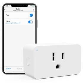 Evas Light 774388156399 Zwave Smart Plug 800 Series Outlet Built-in Repeater Range Extender Mi