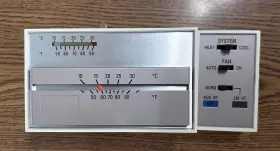 3600-367p Evcon Multi-stage Thermostat. 3600-367p. 2 Heat. 1 Cool