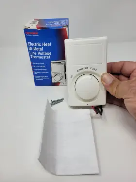120-240va Fahrenheat Ms26r New Ms26 Electric Heat Bi-metal Line Voltage Thermostat 22a