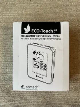 414727 Fantech Programmable Touch Screen Wall Control