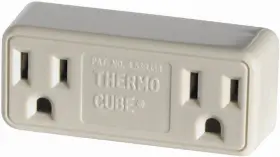 35-degrees Farm Innovators Inc. 313035235263 Model Tc-3 Thermostatically Controlled Outlet - On At 35-degrees/off 45-degr
