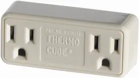 35-degrees Farm Innovators Inc. 313042012062 Model Tc-3 Thermostatically Controlled Outlet - On At 35-degrees/off 45-degr