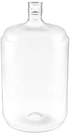 Fastrack B00838wksg 5 Gallon Carboy Pet Clear Plastic Fermenter And Fermentation Jar