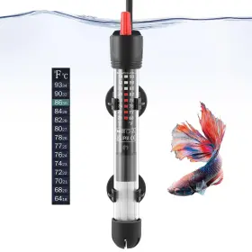 Hp-608 Fedour Aquarium Heater 50w 100w 300w Submersible Glass Fish Tank For