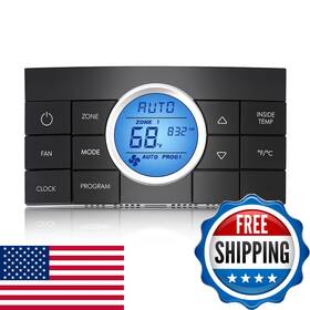 Fenglesha B0d5d97nj7 Multi-zone Comfort Control Center 2 Thermostat 10-button