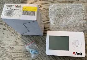 Ht-02 Fenix Model Termostato Digital Programable Programmable Thermostat