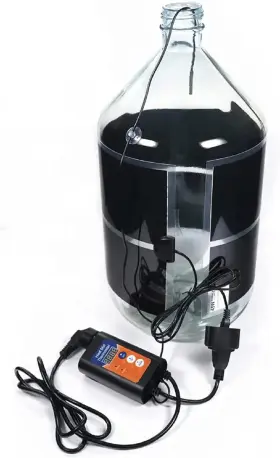 Fermtech 622711010125 Fermentation Heater With Digital Thermostat 32 Inch X 11 Heating Pad For Ca