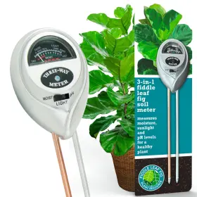 Yo-9jr8-alj0 Fiddle Leaf Fig Plant Food Houseplant Resource Center 3-in-1 Soil Moisture Meter For Pla