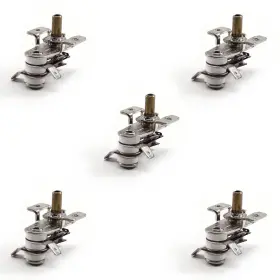 Fielect 180551485953 5pcs Thermostat Adjustable Electric Heater Heating Temperature Controller 250v 1