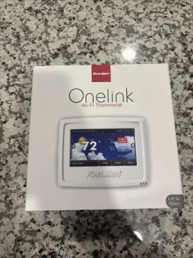 Therm500 First Alert Onelink Touchscreen Wi-fi Thermostat-therm - 500. New Sealed