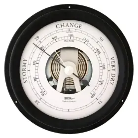 1436r-22-us Fischer Germany Maritime Barometer Black Diameter 125 Mm Face 85 - 1508b-06