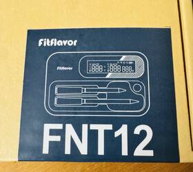 Fitflavor Fnt12-3 Wireless Meat Thermometer Dual Probes For Smoker 5g Wifi Thermo