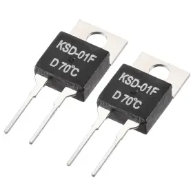 Ksd-01f Fixinairp 714998890474 Thermostat Temperature Controller 70 N.c Normal Close 2pcs