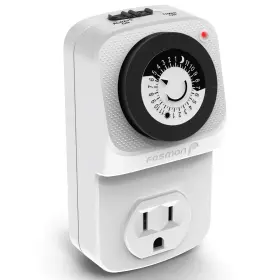 C-10798faus Fosmon 24 Hour Outlet Timer For Electrical Outlets Indoor Mechanical Light T