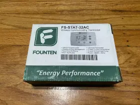 Fs-stat-32ac Founten Fs-trw-32ac Pelican Wireless Systems Communicating Thermostat