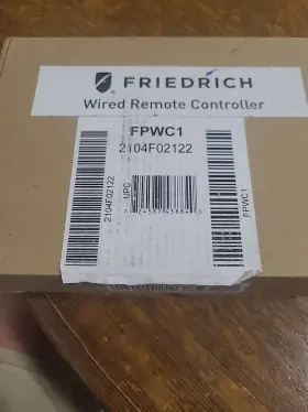 Fpwc1 Friedrich Ductless Split Systems Wall Wired Remote Controller