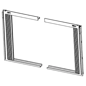 5304515981 Frigidaire Room Air Conditioner Accordion Filler Kit Genuine Oem Part
