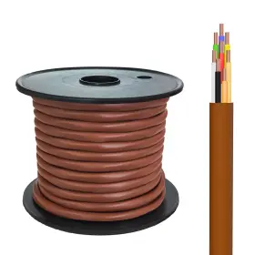 8brow Frudrik 726189709205 Thermostat Wire - Solid Copper 18 Gauge Cl2 Power Circuit Cable 18/8brow