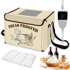 Ftruixang 768834682273 Bread Proofing Box With 3-sided Heating - Digital Thermostat And Timer 50-113