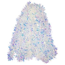Fushenmu Cm004 20ft/6m Christmas Tinsel Garland Iridescent Metallic Hanging For Chri