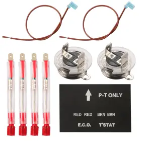Gashwer 635508508187 Rv Water Heater Thermal Cutoff Kit With Eco Thermostat Assembly Replaceme