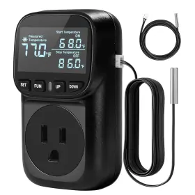 Gecxgy001 Gecxgy 791711595922 Reptile Thermostat Temperature Controller Digital Timer Dimming Outlet For G