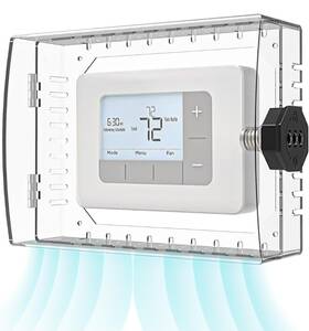 Gedreew X003fvwtpb 2 Pack Large Thermostat Guard /lock Box Cover With Changeable Combination 5 Inch X 6