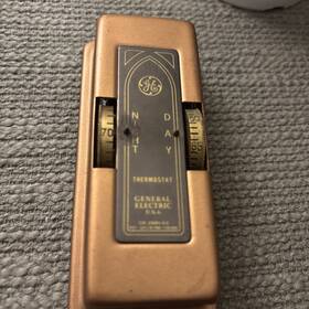 General Electric Cr2990-a3 Vintage Thermal Control Wall Thermostat